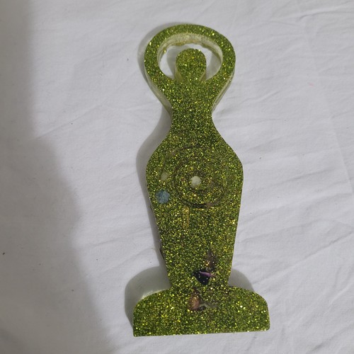 Resin feminine goddess statue - resin,