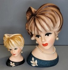 NAPCO Napcoware Lady Head Vase