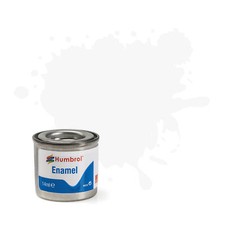 Humbrol White Enamel Paint -