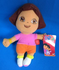 DORA THE EXPLORER 8" TALL soft toy doll VIACOM INTER. NICK JR * VINTAGE 2005
