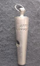 Whistle Liverpool City Police