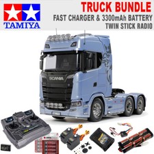 Tamiya RC 56368 Scania 770 S 6x4 1:14 Truck w/Radio Bundle