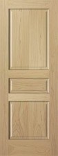 Poplar 3 Panel Neutral Raised