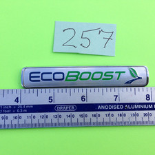 Genuine Ford Mondeo ECOBOOST rear plastic badge emblem. DS73 43156 GA & 2045307