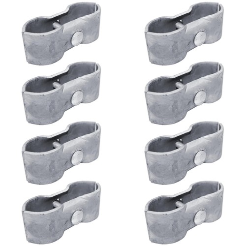 Dog kennel fence panel - dog, clamps