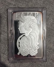 5 oz Silver Pamp Bar in