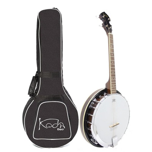 Banjo with bag string - banjo, bag,