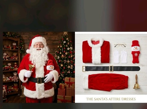 Santa claus mary party - claus,