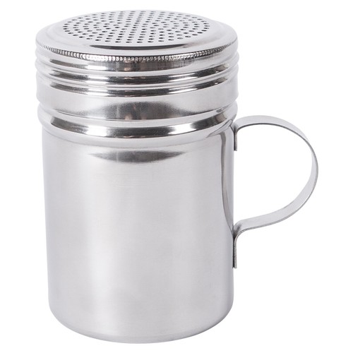 Stainless steel flour shaker - flour,