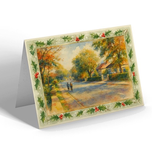 Christmas card cheviot - card,