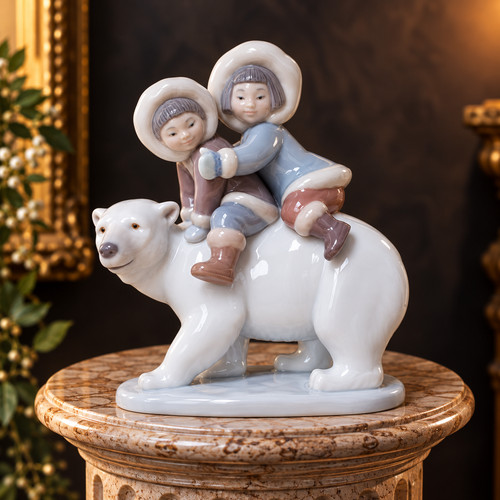 Lladro eskimo riders 5353 - #5353,