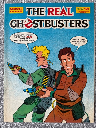 The real ghostbusters comic - the,