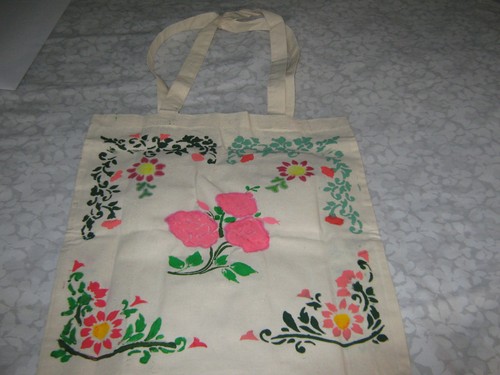 Job lot handpainted linen - job, of