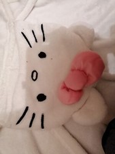 Hello kitty Towel Blanket Wrap hood