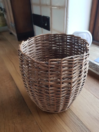 Vintage wicker waste - vintage,