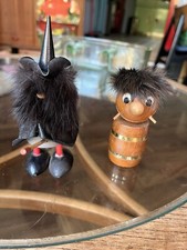 Retro Vintage Danish Teak Gonk