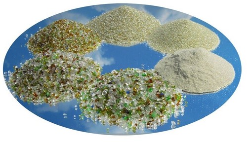 Sand blast glass grit fast - glass, grit,fast