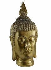 Buddha Head Thai Silver 15"