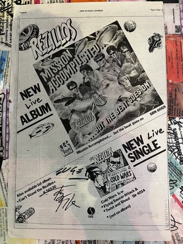 Rezillos signed fay - -, &