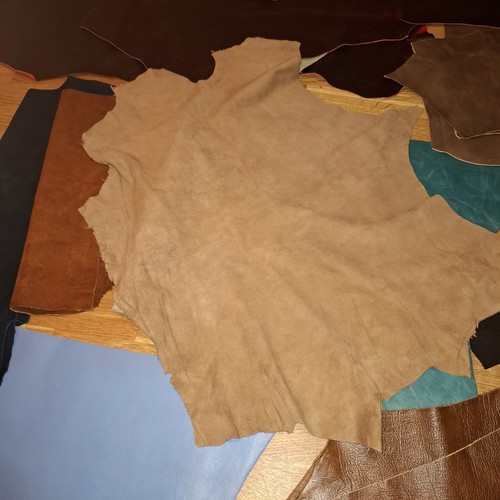 Brown multicolour suede and - brown,