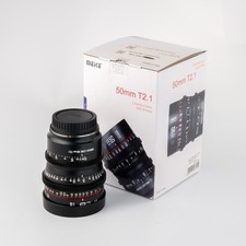 MEIKE 50mm T2.1 EF S35 Cinema Prime Lens, Boxed, (Ideal For DSMC2)