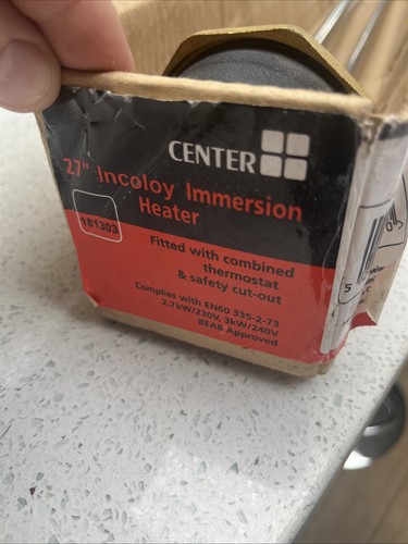 Incoloy immersion heater - 27",