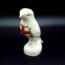 Crested China Bird Figurine