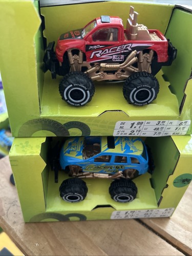 Two mini monster trucks new - monster,