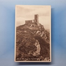 Tavistock Postcard 1930 Devon Brent Tor Church