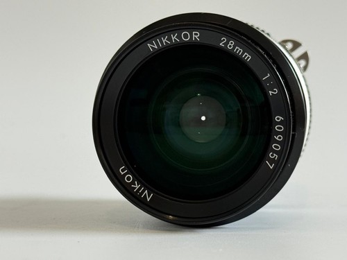 Nikon nikkor 28mm 2 mf - ai-s, f/2