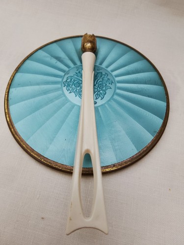 Vintage folding hand mirror - vintage,