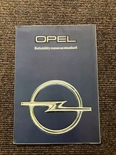 OPEL KADETT / ASCONA / MANTA / REKORD BROCHURE 1978 - RARE