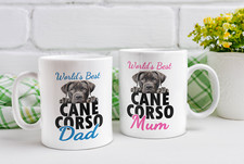 World's Best Cane Corso Mum or Dad - Dog Lover - Pet Gift - Tea Coffee Mug Gift
