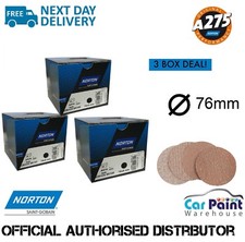 Norton P80-P800 3" 75mm A275