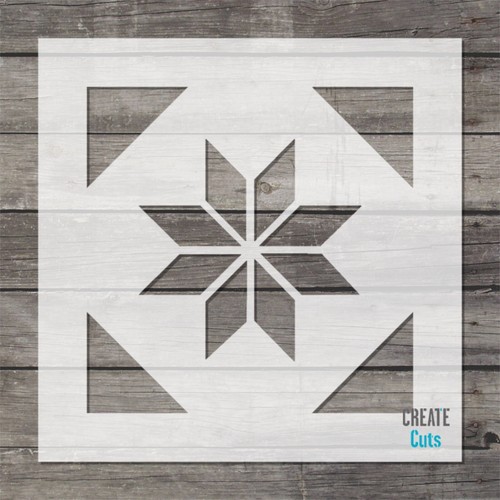 Oxford tile stencil kitchen - tile,