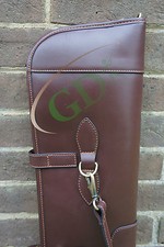 GUARDIAN,DARK BROWN, LEATHER SHOTGUN SLIP,FULL LENGTH ZIP,GUN CASE,47-49" GDK268