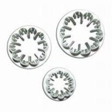 3 CARNATION FLOWER CUTTERS CAKE DECORATING ICING FONDANT SUGAR CRAFT PASTE PARTY