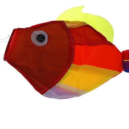 Rainbow fish kite - rainbow,