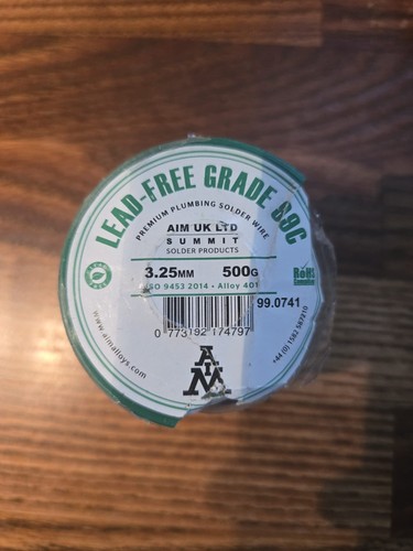 Lead free solder 500g new - free,