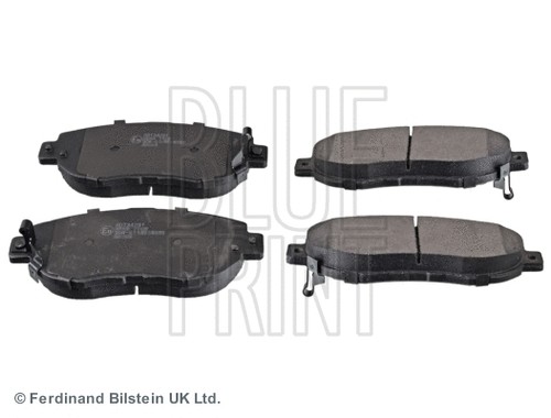 Front brake pad set disc - set,