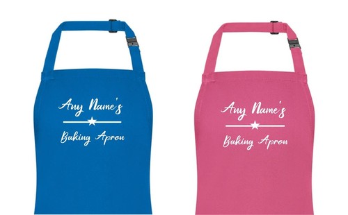 Kids personalised baking apron - personalised,