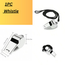 NEW METAL REFEREE WHISTLE WITH