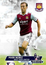 2013 Topps Premier Gold Mark Noble West Ham United Base Card #198