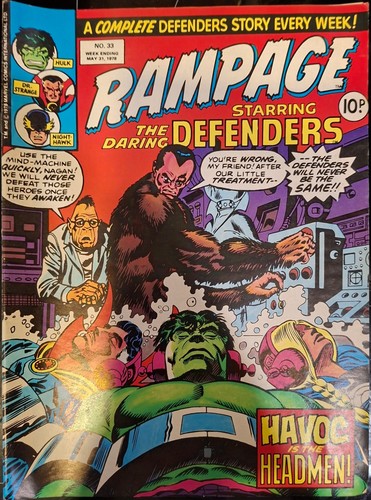 Vintage marvel comic - marvel,