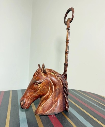 Vintage solid bronze horse - solid,