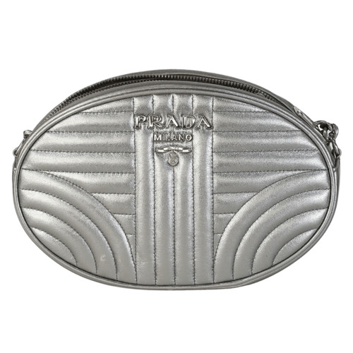 Prada metallic silver - prada,