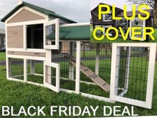5FT OUTDOOR RABBIT HUTCH RUN 2