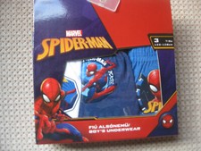 Pack of 3 Boy's Spiderman