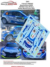 DECALS 1/43 REF 2441 SKODA