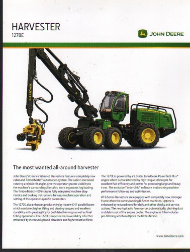 John deere logging timber - john,